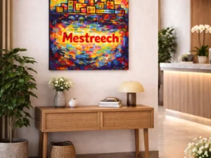 muurkunst maastricht stad schilderij kleurrijk