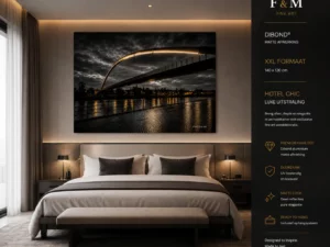 XXL Maastricht Fine Art wanddecoratie hotel kamer