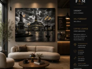XXL dibond schilderij Maastricht historische binnenstad