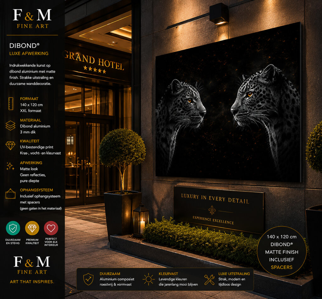 Exclusieve wanddecoratie voor hotels en hospitality